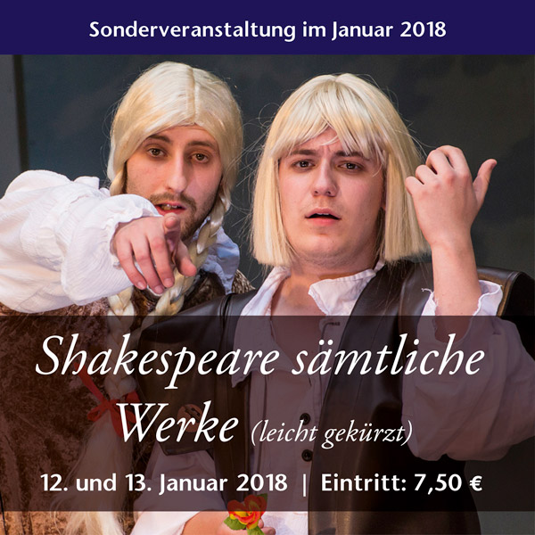 2018 - Shakespeares sämtliche Werke (leicht gekürzt)